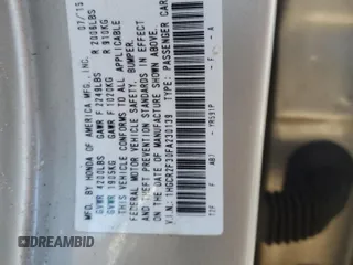 2015 Honda Accord Sedan LX with VIN 1HGCR2F30FA230139, listed as a Copart auction lot 47174775 with 161,314 mi miles and Salvage Title. Bid and sale history available at carsss.com. Image 13.