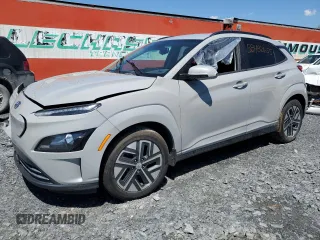 2022 Hyundai Kona SE z VIN KM8K23AG7NU148710, wystawiony jako Copart lot #58482655 z przebiegiem 108 493 mil mil oraz Szkoda całkowita • Salvage title. Historia ofert i sprzedaży dostępna na DreamBid. Obrazek 1.
