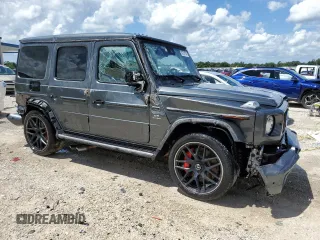 2019 Mercedes-Benz G 63 AMG with VIN WDCYC7HJ0KX320388, listed as a Copart auction lot 68794794 with 43,291 mi miles and Salvage Title. Bid and sale history available at DreamBid. Image 4.