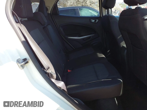 2022 Ford EcoSport SE with VIN MAJ6S3GL8NC472500, listed as a IAAI auction lot 41994591 with 17,209 mi miles and . Bid and sale history available at DreamBid. Image 8.