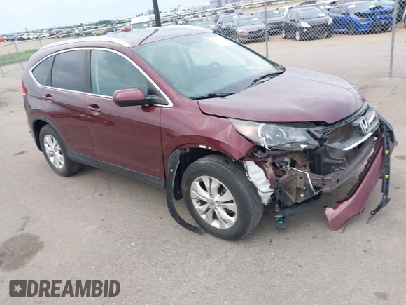 2013 Honda CR-V EX-L with VIN 5J6RM4H79DL076089, listed as a IAAI auction lot 42445825 with 168,076 mi miles and . Bid and sale history available at DreamBid. Image 1.