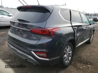 2020 Hyundai Santa Fe SE with VIN 5NMS2CAD1LH267190, listed as a Copart auction lot 31867502 with 18,255 mi miles. Bid and sale history available at carsss.com. Image 4.