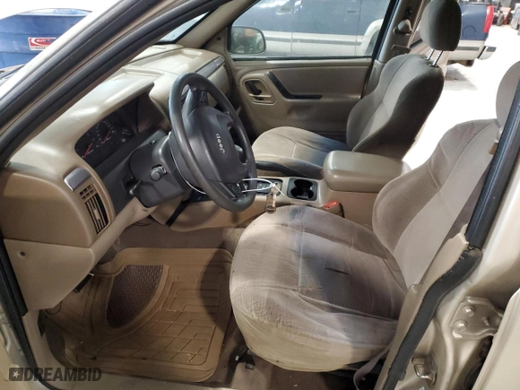 2001 Jeep Grand Cherokee Laredo with VIN 1J4GW48S91C563312, listed as a Copart auction lot 85728604 with 284,525 mi miles and Clean Title. Bid and sale history available at carsss.com. Image 7.