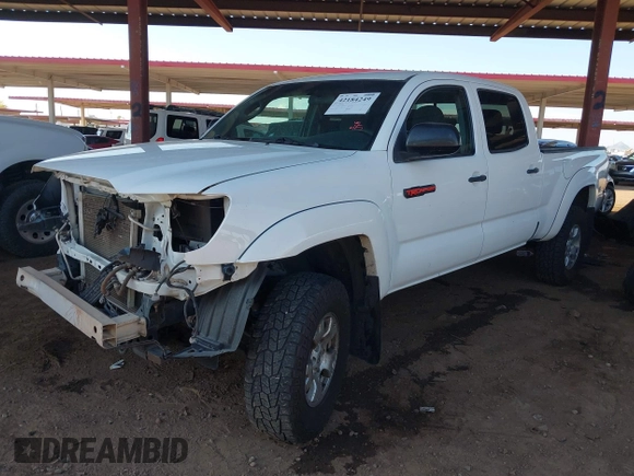 2015 Toyota Tacoma with VIN 3TMMU4FN0FM084956, listed as a IAAI auction lot 42184249 with 116,576 mi miles and . Bid and sale history available at DreamBid. Image 2.