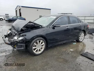 2007 Acura TSX with VIN JH4CL96877C007671, listed as a Copart auction lot 52126265 with 187,113 mi miles and Salvage Title. Bid and sale history available at carsss.com. Image 1.