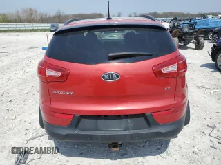 2011 Kia Sportage EX with VIN KNDPCCA26B7075660, listed as a Copart auction lot 53166135 with 158,127 mi miles and Clean title. Bid and sale history available at DreamBid. Image 6.