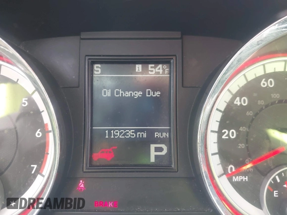 2013 Dodge Durango Crew with VIN 1C4SDJDT6DC674391, listed as a IAAI auction lot 41731991 with 119,235 mi miles. Bid and sale history available at carsss.com. Image 16.