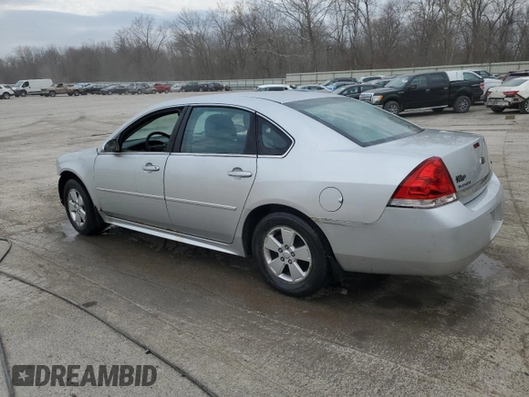 2011 Chevrolet Impala LS Fleet with VIN 2G1WF5EK9B1322782, listed as a Copart auction lot 50695205 with 148,655 mi miles and Salvage Title. Bid and sale history available at DreamBid. Image 2.