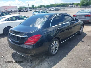 2015 Mercedes-Benz C 300 Luxury with VIN 55SWF4KB9FU024918, listed as a IAAI auction lot 42210608 with 74,445 mi miles and . Bid and sale history available at carsss.com. Image 4.