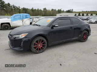2014 Scion tC z VIN JTKJF5C72E3066945, wystawiony jako Copart lot #56125905 z przebiegiem Nie podano mil oraz Szkoda całkowita • Salvage title. Historia ofert i sprzedaży dostępna na DreamBid. Obrazek 1.