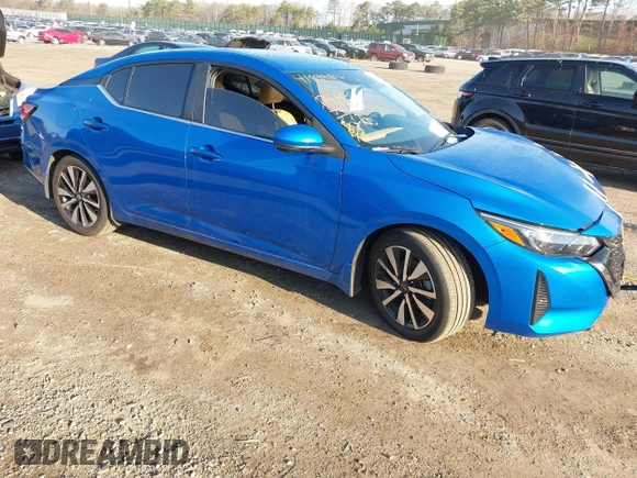 2024 Nissan Sentra SV with VIN 3N1AB8CV2RY356783, listed as a IAAI auction lot 41899816 with 17,474 mi miles and . Bid and sale history available at DreamBid. Image 1.