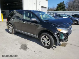 2011 Ford Edge SE with VIN 2FMDK3GC0BBB58543, listed as a Copart auction lot 48809465 with 192,906 mi miles and Salvage Title. Bid and sale history available at carsss.com. Image 4.