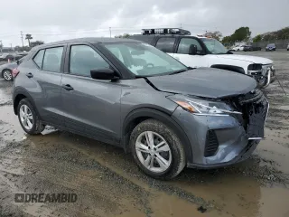 2024 Nissan Kicks S with VIN 3N1CP5BV7RL566559, listed as a Copart auction lot 48710485 with 5,903 mi miles and Salvage Title. Bid and sale history available at carsss.com. Image 4.