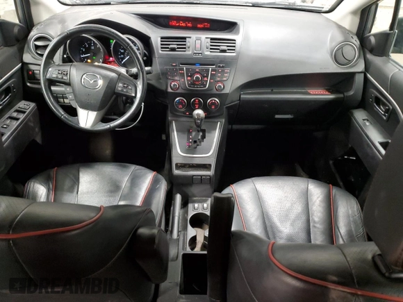 2012 Mazda Mazda5 Grand Touring with VIN JM1CW2DLXC0107458, listed as a Copart auction lot 52330965 with 164,001 mi miles and Non Repairable. Bid and sale history available at carsss.com. Image 8.