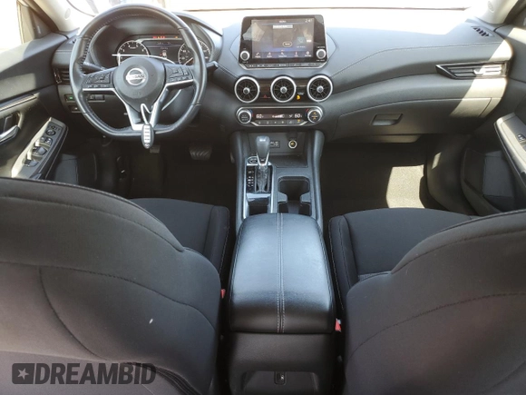 2021 Nissan Sentra SV with VIN 3N1AB8CV6MY299075, listed as a Copart auction lot 50176035 with 68,182 mi miles and Salvage Title. Bid and sale history available at DreamBid. Image 8.