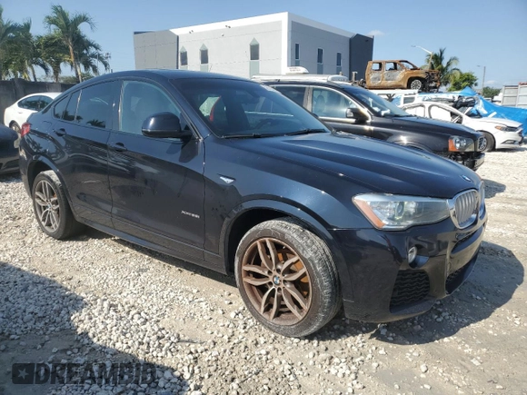 2017 BMW X4 xDrive28i with VIN 5UXXW3C35H0T80399, listed as a Copart auction lot 52573315 with 110,004 mi miles and Clean Title. Bid and sale history available at carsss.com. Image 4.