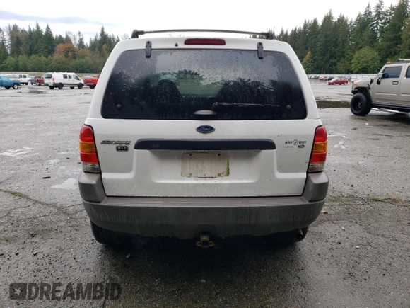 2001 Ford Escape XLT with VIN 1FMYU04181KC55393, listed as a Copart auction lot 76321074 with 223,327 mi miles and Salvage Title. Bid and sale history available at carsss.com. Image 6.