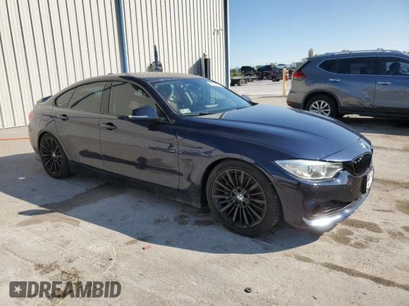 2015 BMW 4 Series 435i xDrive with VIN WBA4B3C51FGV48848, listed as a Copart auction lot 88529755 with 75,509 mi miles and Salvage Title. Bid and sale history available at DreamBid. Image 4.