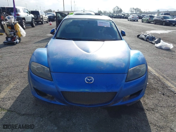 2004 Mazda RX-8 with VIN JM1FE173740125035, listed as a IAAI auction lot 41884059 with 102,881 mi miles. Bid and sale history available at carsss.com. Image 13.