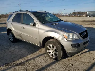 2007 Mercedes-Benz M 350 with VIN 4JGBB86E87A200743, listed as a Copart auction lot 49951635 with 184,036 mi miles and Salvage Title. Bid and sale history available at DreamBid. Image 4.