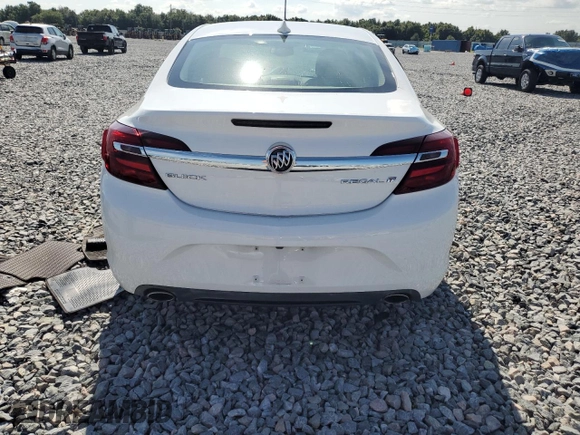 2016 Buick Regal с VIN 2G4GK5EX8G9168170, выставлен на аукционе Copart как лот 64357925 с пробегом 23 177 миль миль и Списание • Salvage title. История ставок и продаж доступна на DreamBid. Изображение 6.