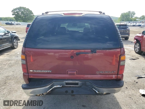 2003 Chevrolet Suburban LT z VIN 1GNFK16Z03J136568, wystawiony jako Copart lot #58580575 z przebiegiem 199 188 mil mil oraz Czysty tytuł • Clean title. Historia ofert i sprzedaży dostępna na DreamBid. Obrazek 6.