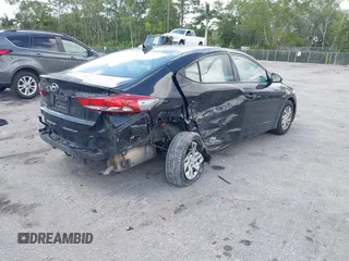 2017 Hyundai Elantra SE with VIN 5NPD74LF0HH133831, listed as a IAAI auction lot 41947010 with 83,784 mi miles and . Bid and sale history available at DreamBid. Image 4.