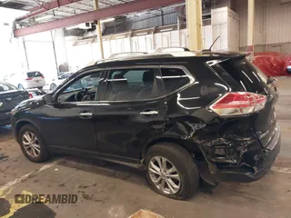 2016 Nissan Rogue SV with VIN KNMAT2MV0GP615985, listed as a IAAI auction lot 41540164 with 133,129 mi miles. Bid and sale history available at carsss.com. Image 14.