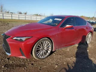 2022 Lexus IS with VIN JTHDA1D28N5119746, listed as a Copart auction lot 85413404 with 73,941 mi miles and Salvage Title. Bid and sale history available at carsss.com. Image 1.