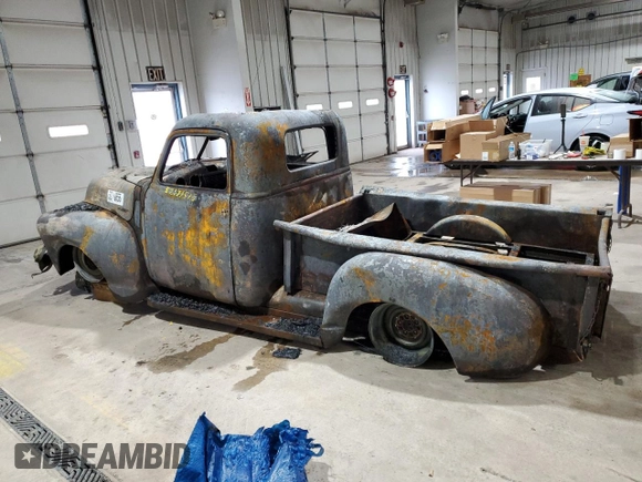 1949 GMC Sonoma with VIN FC10116722, listed as a Copart auction lot 52110655 with Not Provided miles and Salvage Title. Bid and sale history available at DreamBid. Image 2.