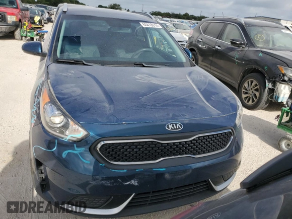2017 Kia Niro LX with VIN KNDCB3LC9H5091864, listed as a Copart auction lot 63418614 with 115,927 mi miles and Salvage Title. Bid and sale history available at DreamBid. Image 5.