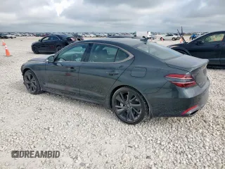 2023 Genesis G70 3.3T with VIN KMTG54TE6PU114300, listed as a Copart auction lot 62484525 with 18,850 mi miles and Salvage title. Bid and sale history available at DreamBid. Image 2.