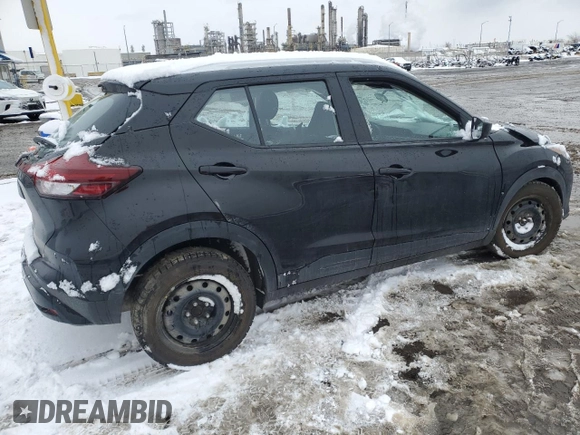 2025 Nissan Kicks SV с VIN 3N1CP5CV4SL472689, выставлен на аукционе Copart как лот 52130535 с пробегом 966 миль миль и Списание • Salvage title. История ставок и продаж доступна на DreamBid. Изображение 3.