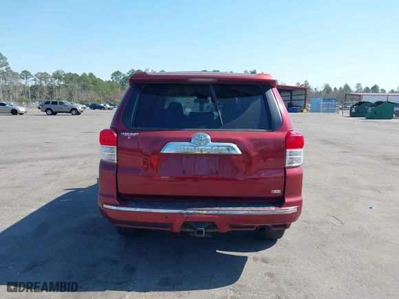 2010 Toyota 4Runner SR5 with VIN JTEZU5JR6A5012319, listed as a IAAI auction lot 41555076 with 161,947 mi miles. Bid and sale history available at carsss.com. Image 16.