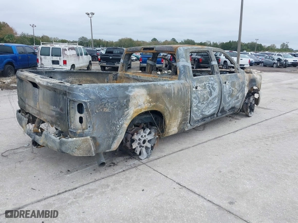 2022 Ram 2500 Laramie with VIN 3C6UR5FL2NG167783, listed as a IAAI auction lot 41408087 with 1 mi miles. Bid and sale history available at carsss.com. Image 4.