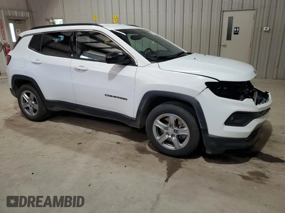 2024 Jeep Compass Latitude с VIN 3C4NJDBN8RT605547, выставлен на аукционе Copart как лот 62013365 с пробегом 23 793 миль миль и Чистый • Clean title. История ставок и продаж доступна на DreamBid. Изображение 4.