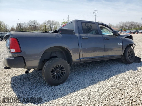2017 Ram 1500 Tradesman with VIN 1C6RR7KGXHS591574, listed as a Copart auction lot 52803905 with 190,021 mi miles and Salvage title. Bid and sale history available at DreamBid. Image 3.