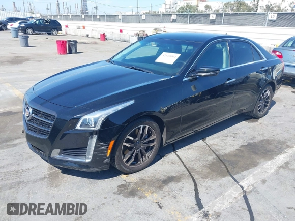 2014 Cadillac CTS RWD with VIN 1G6AP5SX0E0126103, listed as a IAAI auction lot 42160002 with 49,187 mi miles and . Bid and sale history available at DreamBid. Image 2.