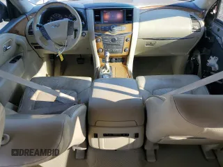 2013 Infiniti QX56 with VIN JN8AZ2NF4D9551007, listed as a Copart auction lot 48231285 with 239,531 mi miles and Salvage title. Bid and sale history available at DreamBid. Image 8.