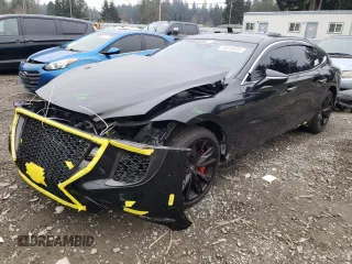 2018 Lexus LS with VIN JTHC51FF3J5001811, listed as a Copart auction lot 89018805 with 34,304 mi miles and Salvage Title. Bid and sale history available at carsss.com. Image 1.