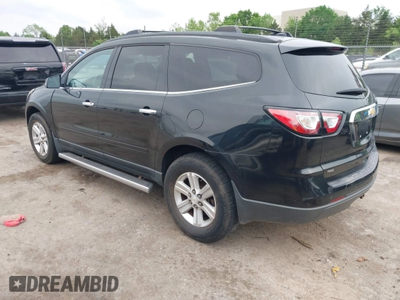 2014 Chevrolet Traverse LT with VIN 1GNKVGKD7EJ355792, listed as a IAAI auction lot 42129526 with 154,903 mi miles. Bid and sale history available at carsss.com. Image 3.