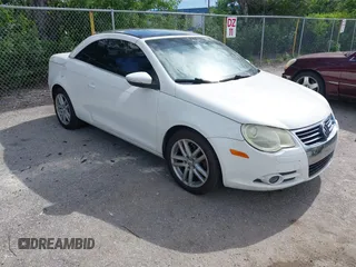 2010 Volkswagen Eos Lux with VIN WVWFA7AHXAV012665, listed as a IAAI auction lot 42704077 with 200,972 mi miles and . Bid and sale history available at DreamBid. Image 1.
