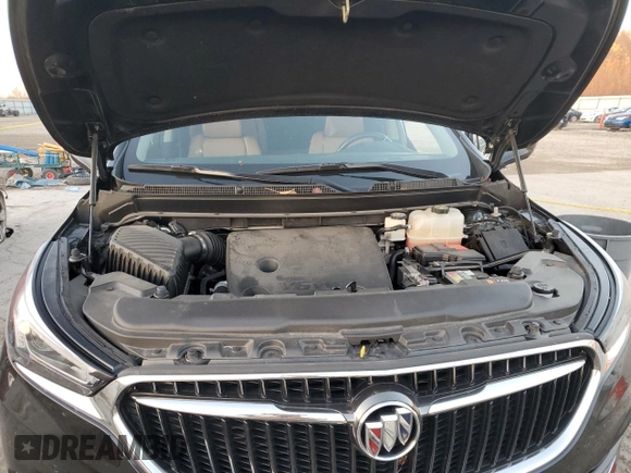 2019 Buick Enclave Premium with VIN 5GAERCKW1KJ213858, listed as a Copart auction lot 80486604 with 47,193 mi miles and Salvage Title. Bid and sale history available at DreamBid. Image 12.