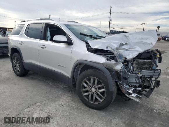 2017 GMC Acadia SLT with VIN 1GKKNMLA8HZ260454, listed as a Copart auction lot 41510045 with 81,093 mi miles and Salvage Title. Bid and sale history available at carsss.com. Image 4.
