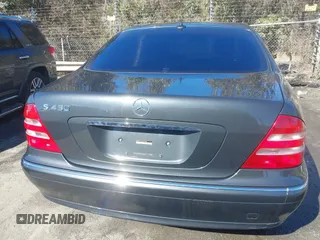 2002 Mercedes-Benz S-Class 4.3L with VIN WDBNG70J42A269648, listed as a IAAI auction lot 41634588 with 141,894 mi miles. Bid and sale history available at carsss.com. Image 16.