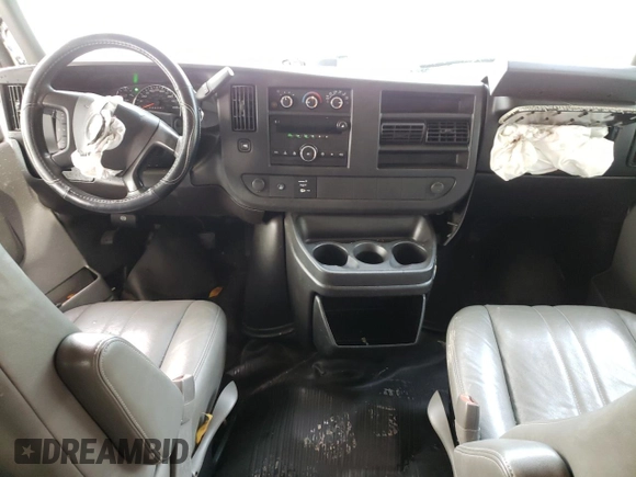 2012 Chevrolet Express Passenger 1LS with VIN 1GAZGZFA0C1194298, listed as a Copart auction lot 78395734 with 134,333 mi miles and Salvage title. Bid and sale history available at DreamBid. Image 8.