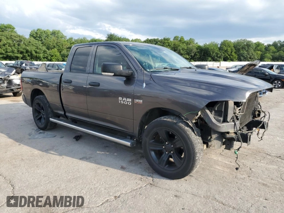 2014 Ram 1500 Express with VIN 1C6RR6FTXES178597, listed as a Copart auction lot 60673325 with 158,179 mi miles and Salvage title. Bid and sale history available at DreamBid. Image 4.