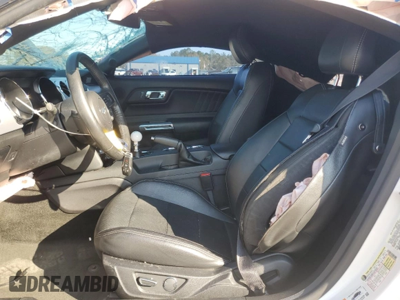 2017 Ford Mustang GT with VIN 1FA6P8CFXH5343293, listed as a Copart auction lot 87749175 with 42,819 mi miles and Salvage title. Bid and sale history available at DreamBid. Image 7.