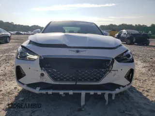 2019 Genesis G70 2.0T Advanced with VIN KMTG34LA0KU012485, listed as a Copart auction lot 66610994 with 73,941 mi miles and Salvage Title. Bid and sale history available at carsss.com. Image 5.
