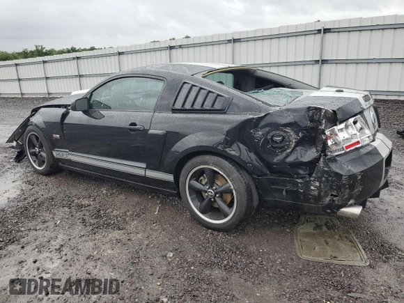 2007 Ford Mustang GT Deluxe with VIN 1ZVHT82H075356342, listed as a Copart auction lot 66932034 with 38,367 mi miles and Salvage Title. Bid and sale history available at carsss.com. Image 2.